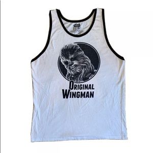 Star Wars Chewbacca large tank top shirt wingman